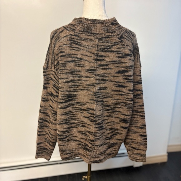 Brochu Walker Alpaca Blend Dutton Sweater - Tawny Spacedye - Picture 3 of 5